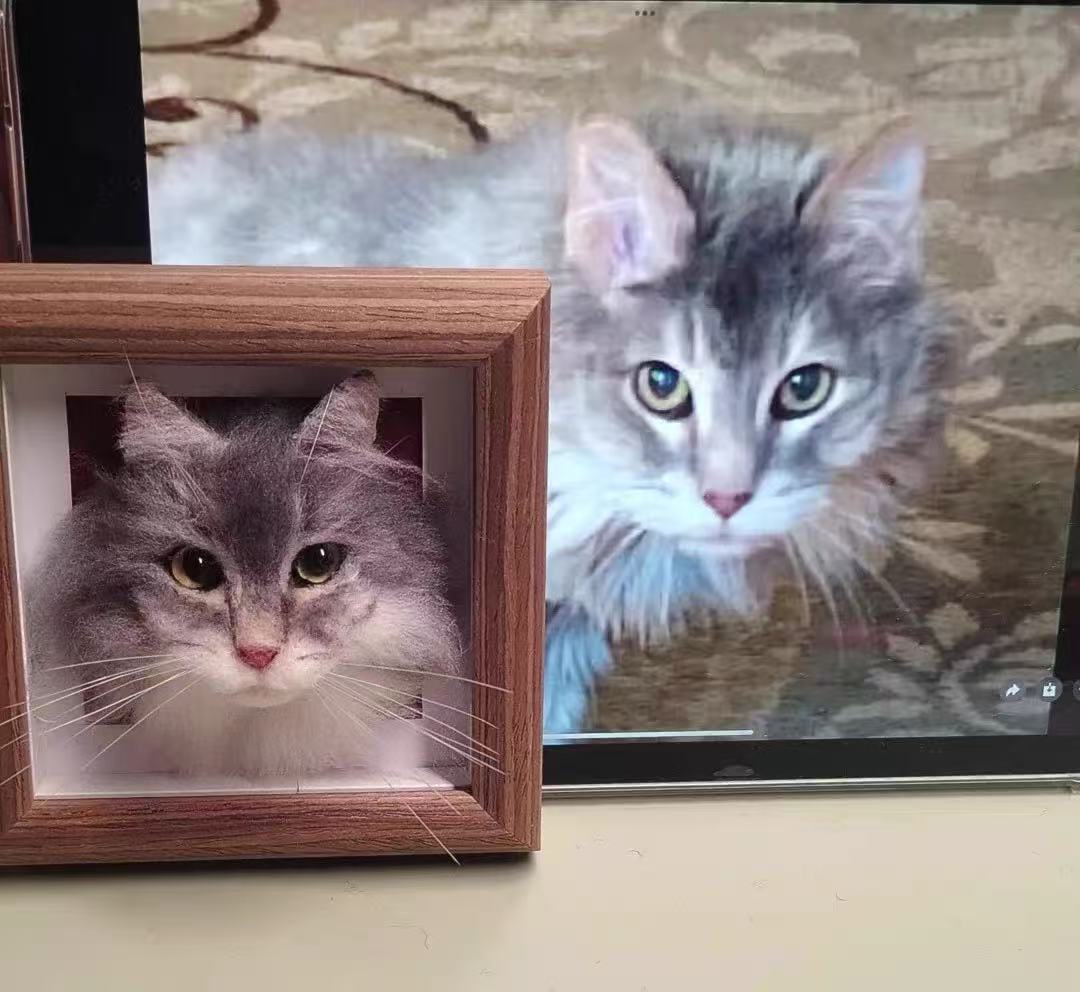 Needle-Felt Portraits