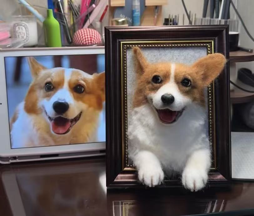 Needle-Felt Portraits